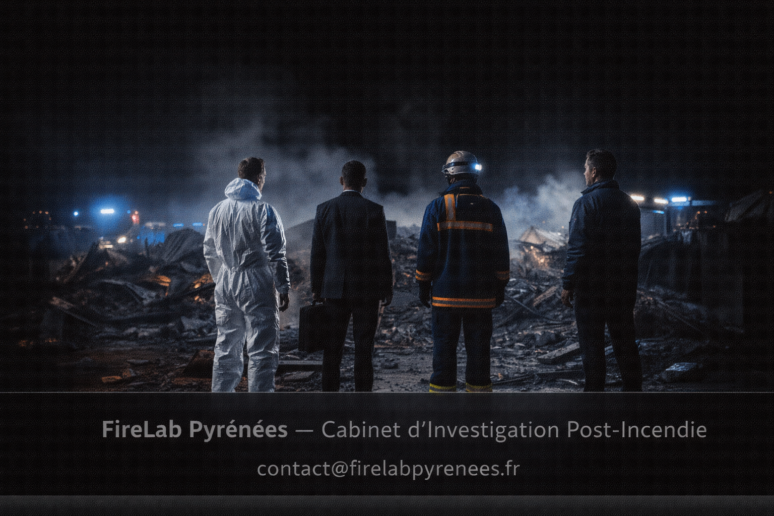 Risque incendie fêtes — investigation post-incendie — FireLab Pyrénées