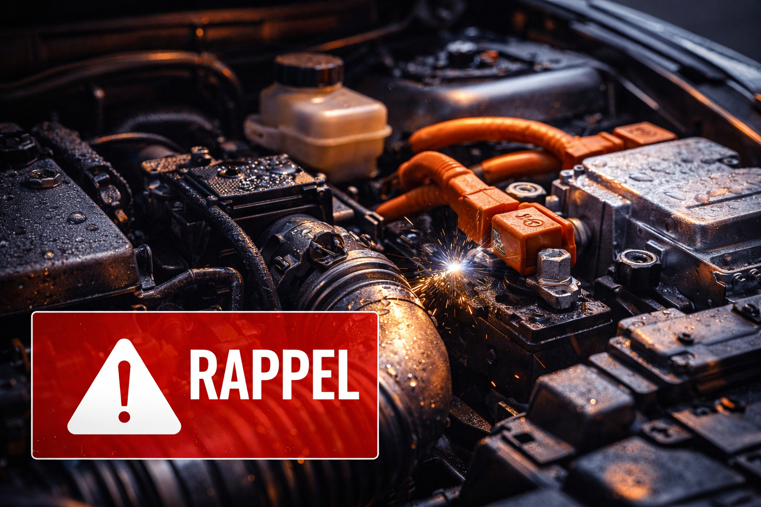 Stellantis incendie : compartiment moteur hybride PureTech avec arc électrique — FireLab Pyrénées