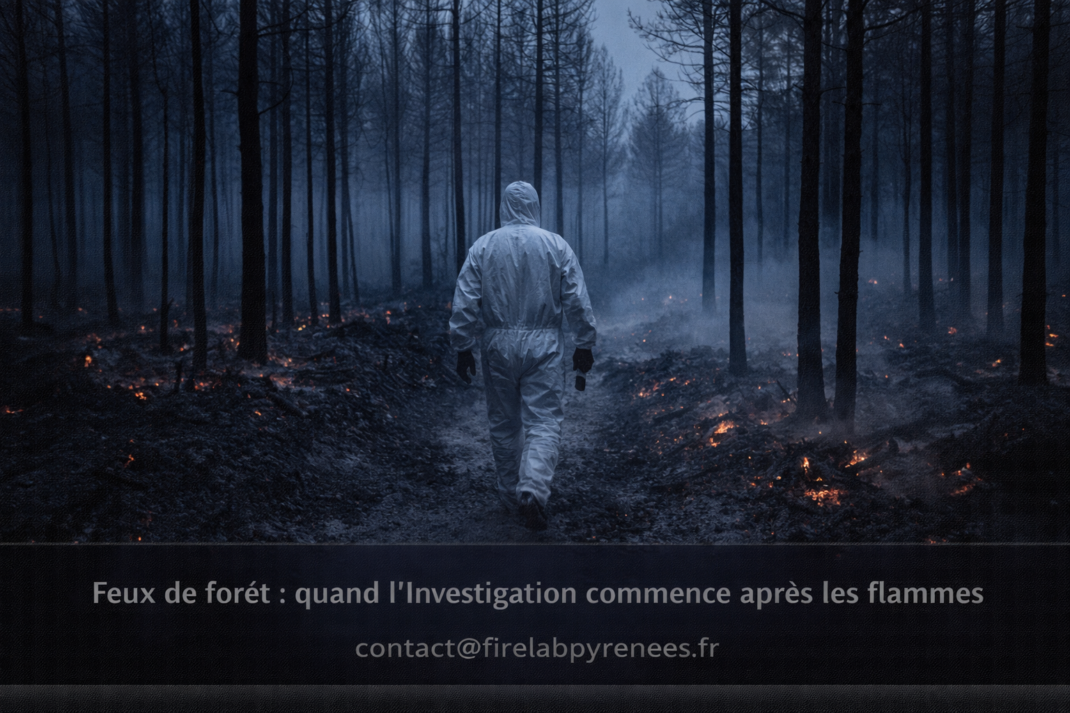 Feux de forêt — investigation post-incendie et point d’éclosion — FireLab Pyrénées
