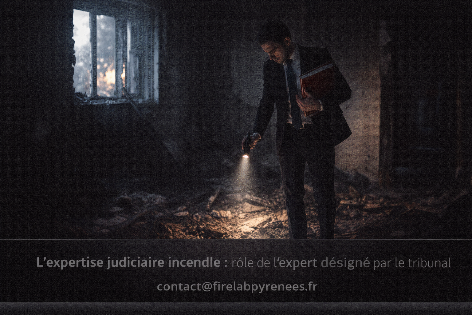 Expertise judiciaire incendie rôle Expert de Justice - FireLab Pyrénées