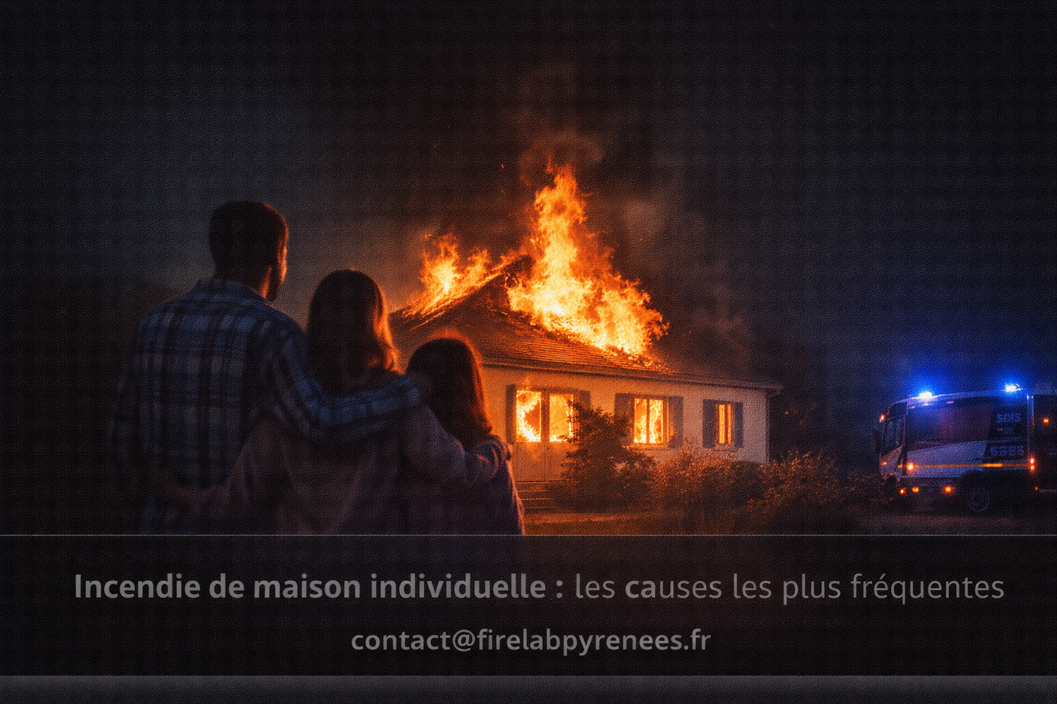 Incendie maison individuelle causes fréquentes - FireLab Pyrénées