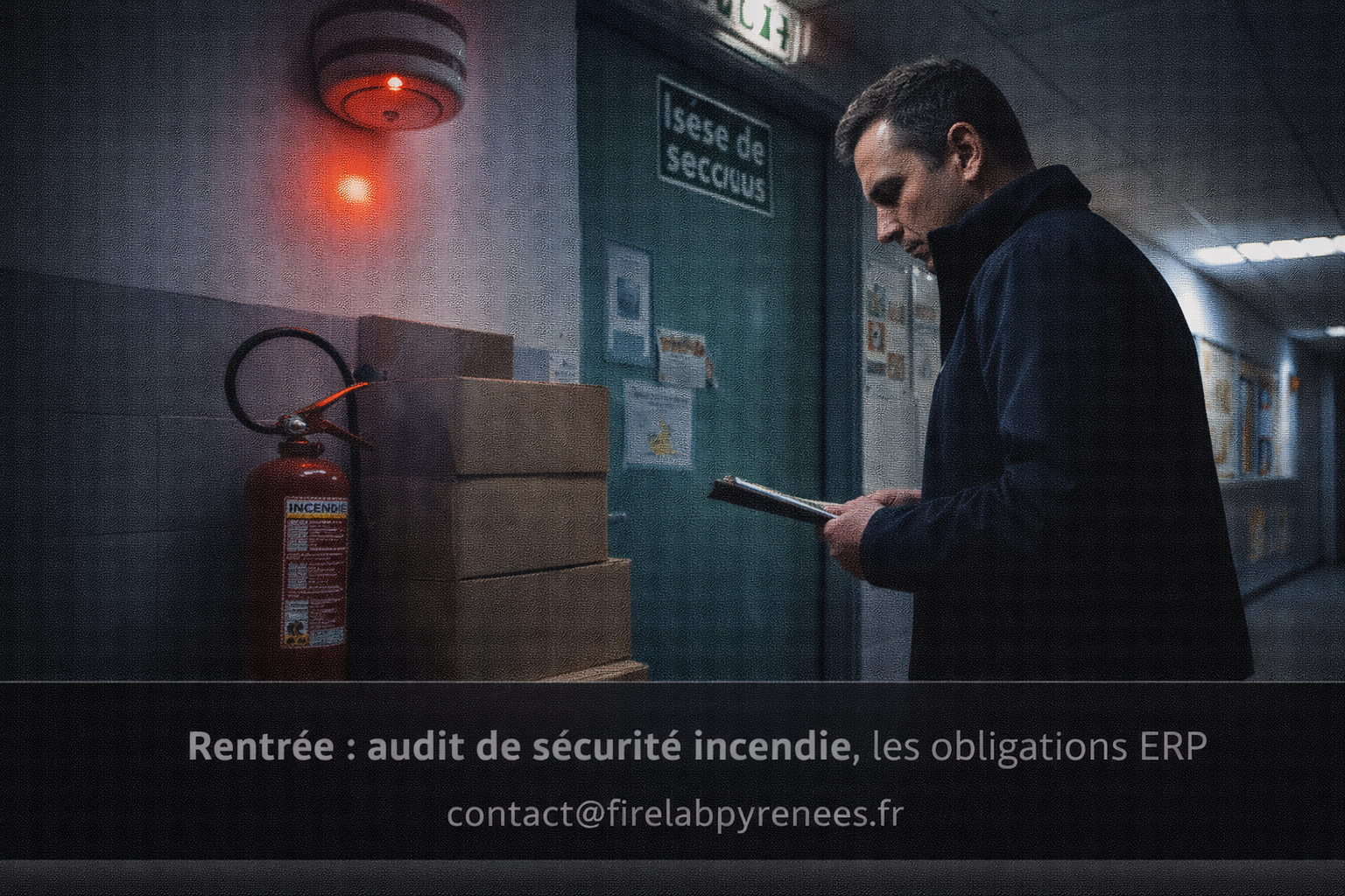 Audit sécurité incendie ERP 5e catégorie : inspection et checklist — FireLab Pyrénées